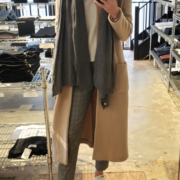 Aritzia The Group Babaton Shawl Merino Wool Jacket - Picture 2 of 8